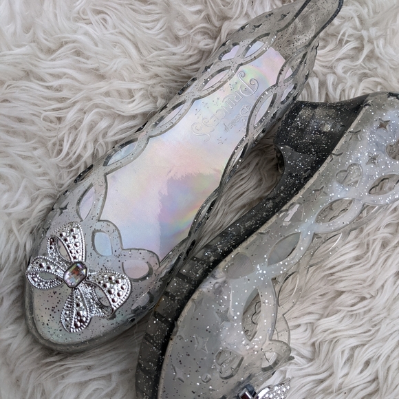 Authentic Disney Princesses Light Up Glitter Heels Size 2/3 NWOT - Picture 6 of 6